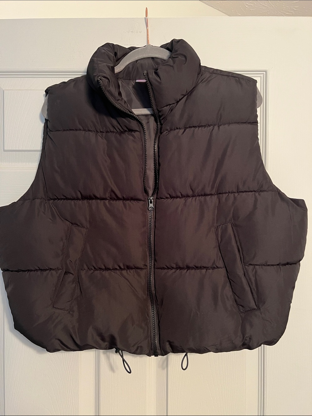 No Boundaries Black Puffer Vest
